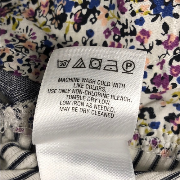 Anthropologie Postmark striped floral top - Picture 7 of 8